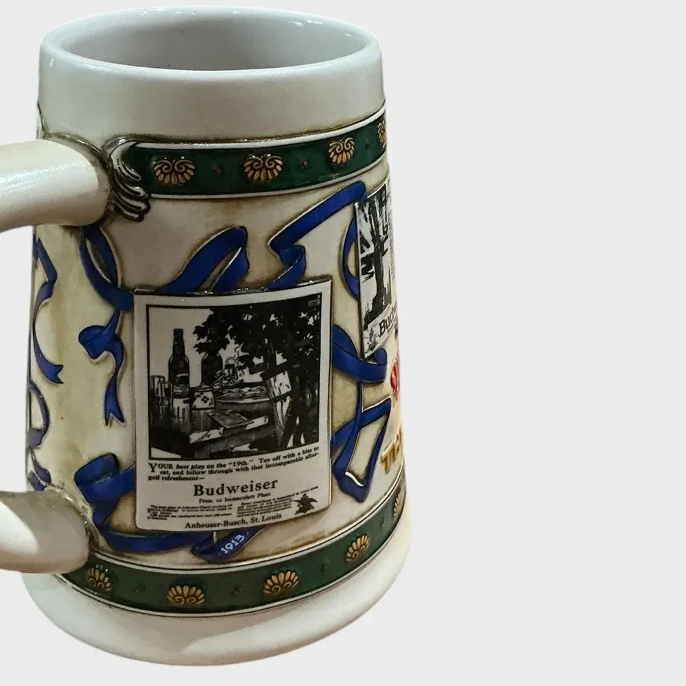 Anheuser Busch Advertising Through the Years Collectible Stein Numbered Rare